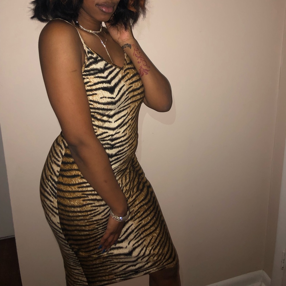 Tiger print Dress